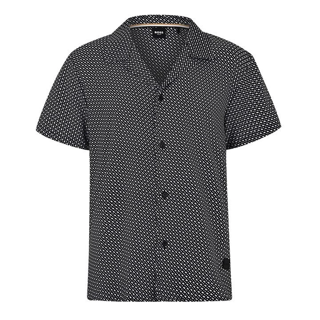 Hugo Boss Beach Shirt Ciro 10257205 01 - Black